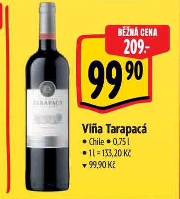   Viña Tarapacá 0,75 l