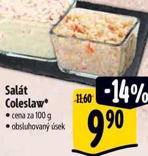 Salát Coleslaw, cena za 100 g