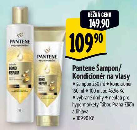 Pantene Kondicionér na vlasy, 160 ml 