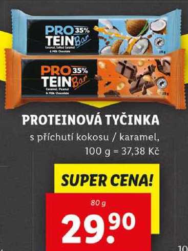 PROTEINOVÁ TYČINKA, 80 g