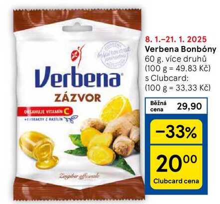 Verbena Bonbóny, 60 g