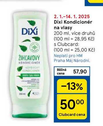 Dixi Kondicionér na vlasy, 200 ml, více druhů 