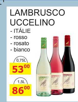 LAMBRUSCO UCCELINO 0,75L 