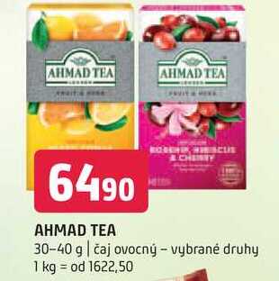 Ahmad Tea čaj ovocný 30-40g vybrané druhy