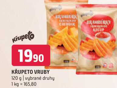 Křupeto vruby 120 g vybrané druhy 