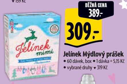 Jelínek Mýdlový prášek, 60 dávek