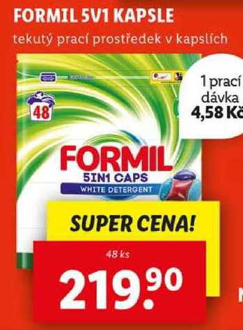 FORMIL 5V1 KAPSLE, 48 ks
