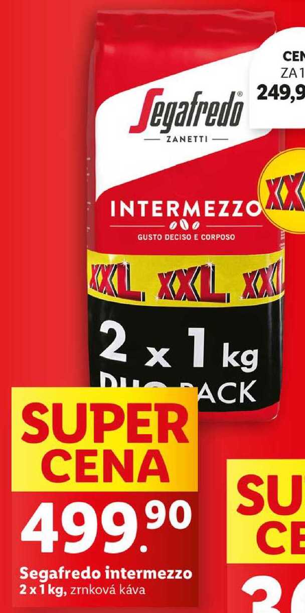 Segafredo intermezzo, 2x 1 kg