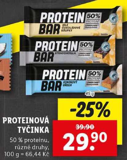 PROTEINOVÁ TYČINKA, 45 g