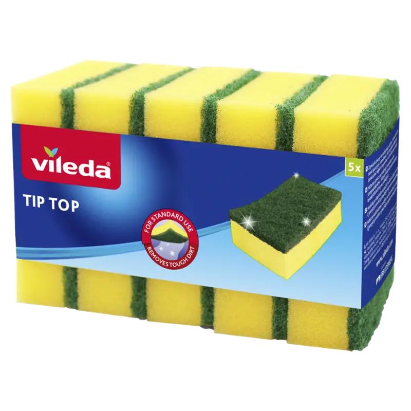 Vileda Tip Top houbička na nádobí, 5 ks