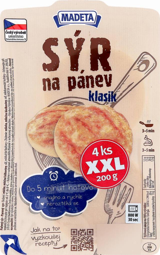 Sýr na pánev XXL různé druhy