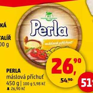 Perla máslová příchuť, 450 g