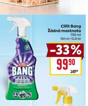 Cillit Bang Žádná mastnota 750 ml  