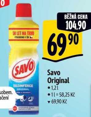 Savo Original, 1,2 l