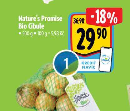 Nature's Promise Bio Cibule 500 g 