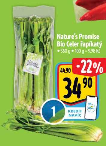 Nature's Promise Bio Celer řapíkatý, 350 g