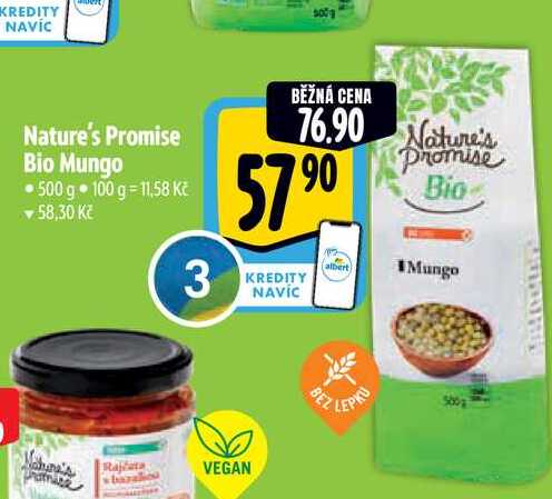   Nature's Promise Bio Mungo 500 g 