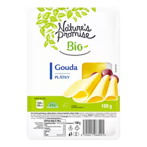   Nature's Promise Bio Gouda 48% plátky 100 g 