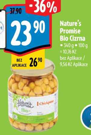 Nature's Promise Bio Cizrna, 340 g