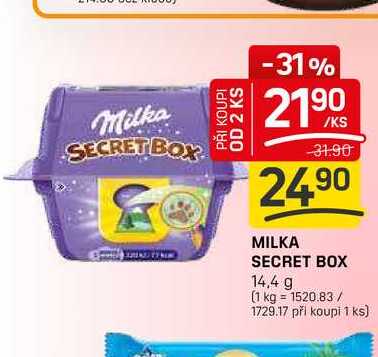 MILKA SECRET BOX 14,4 g 