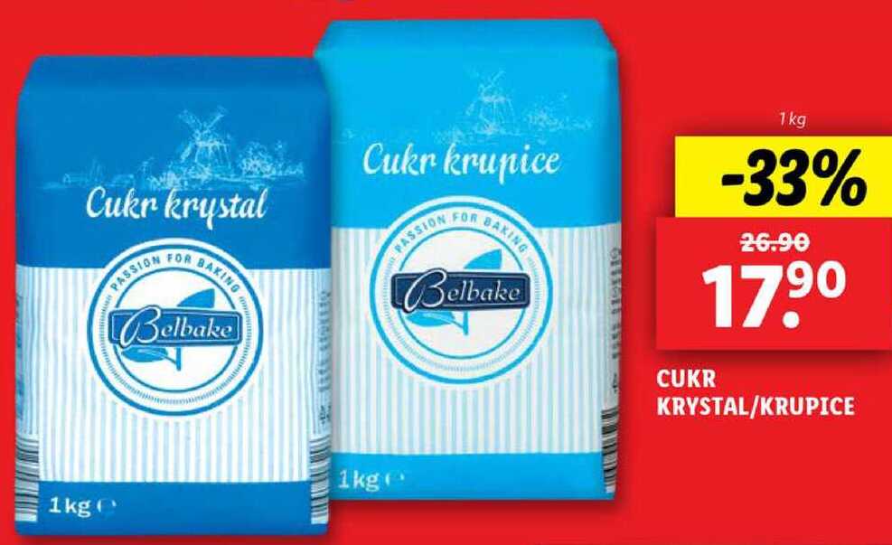 CUKR KRYSTAL/KRUPICE, 1 kg