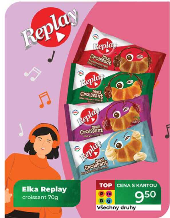 Elka Replay croissant 70g  