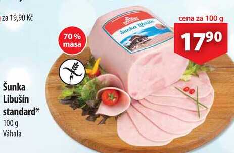 Šunka Libušín standard, 100 g