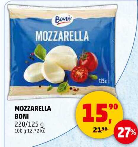 Boni MOZZARELLA, 125 g