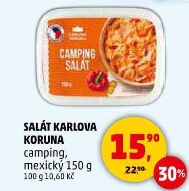 CAMPING SALÁT KARLOVA KORUNA camping, 150 g