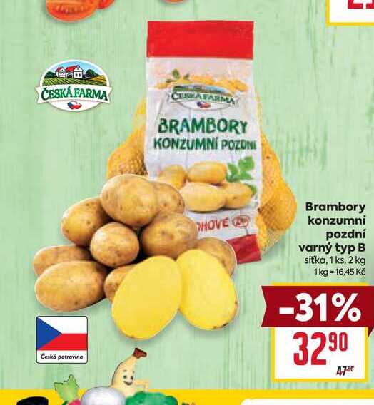 Konzumni Brambory Kaufland (které jsou, brambor které, brambor může, Brambor Typu) Konzumni Brambory Kaufland