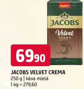 Jacobs Velvet crema 250g