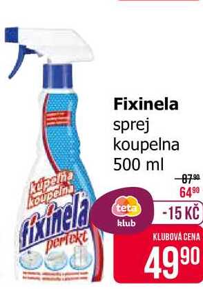 Fixinela sprej koupelna 500 ml 