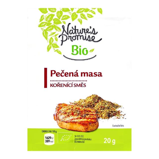 Nature´s Promise Bio pečená masa kořenící směs
