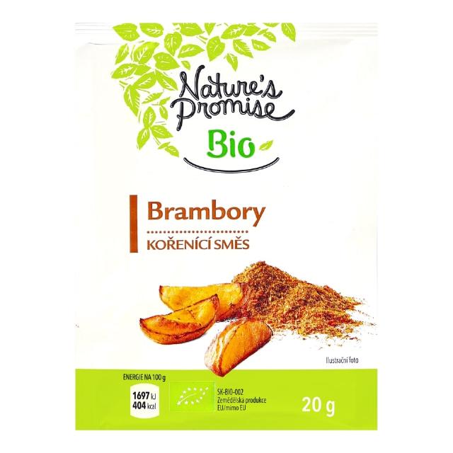 Nature´s Promise Bio brambory kořenící směs