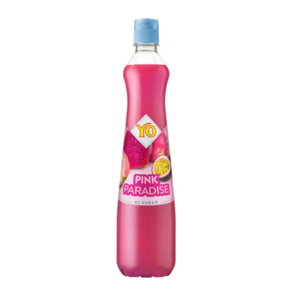 YO Pink paradise sirup bez cukru