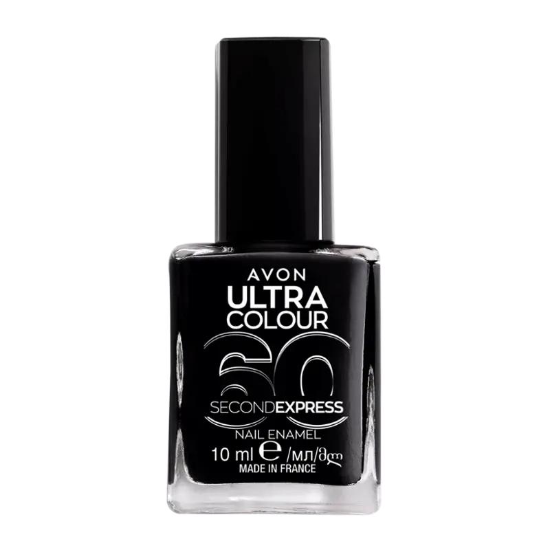 AVON  Lak na nehty Ultra Colour 60s Power black, 1 ks