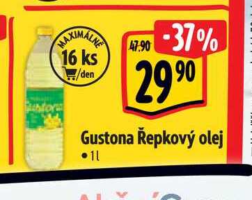   Gustona Řepkový olej  1 1 