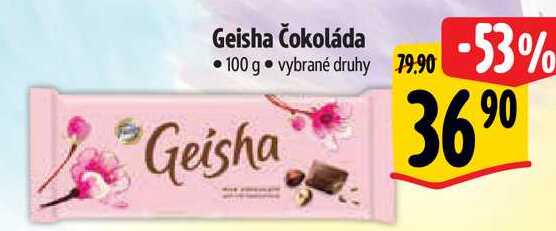 Geisha Čokoláda 100 g 