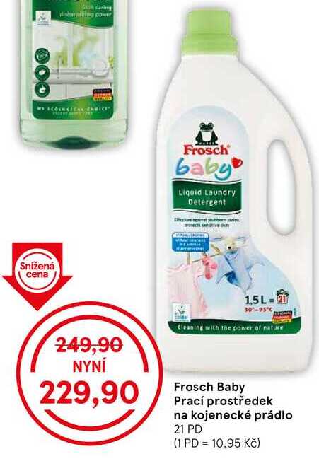  Frosch Baby Prací prostředek na kojenecké prádlo, 21 PD
