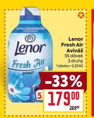 Lenor Fresh Air Aviváž 55 dávek