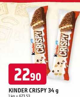 KINDER CRISPY 34 g