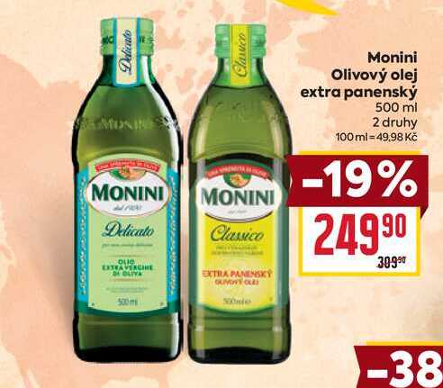 Monini Olivový olej extra panenský 500 ml 