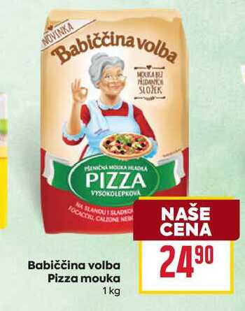 Babiččina volba Pizza mouka 1 kg 