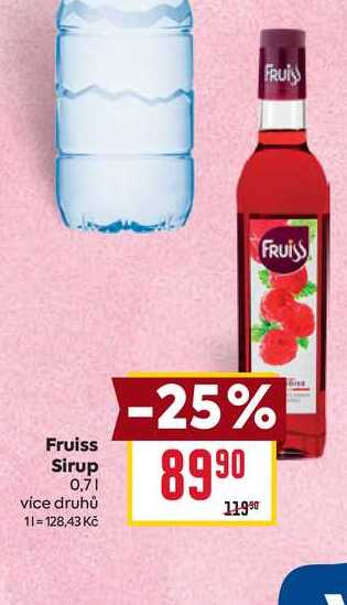 Fruiss Sirup 0,7l