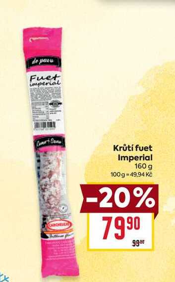 Krůtí fuet Imperial 160 g 