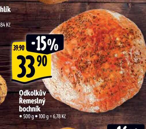  Odkolkův Řemeslný bochník 500 g 