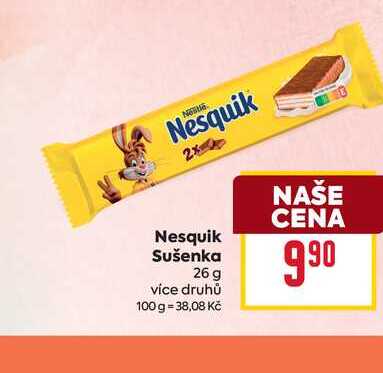 Nesquik Sušenka vice druhů 100g