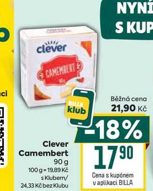 Clever Camembert 90 g 