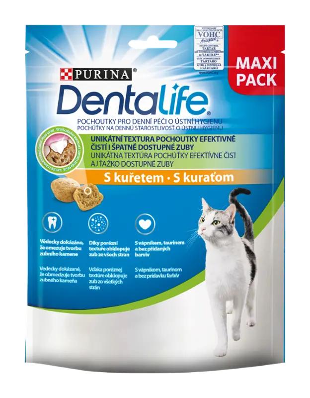 PURINA Dentalife pochoutka s kuřetem, 140 g