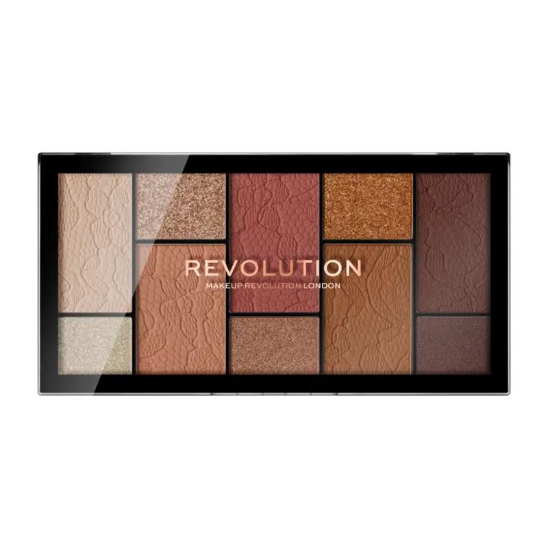 Makeup Revolution Paletka očních stínů Reloaded Dimension Neutral Charm, 1 ks